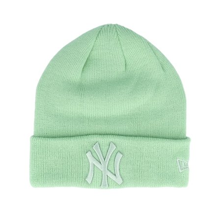 New Era - MLB Groen cuff Beanie - Kids New York Yankees Chyt League Essential Pastel Green Cuff @ Hatstore