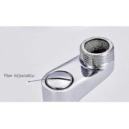 2-pakks Badekar-kranadapter, Justerbar Svingarm, 25 mm, 20 mm, Dusjkran, Baderomskran, Solid Messing Blandebatteri B