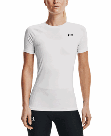 Under Armour HG Authentics Comp SS Gray