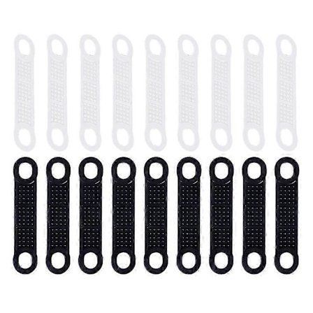50 stk. prikkformede miljøvennlige silikon kleshenger antiskli-strips