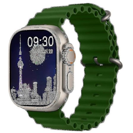 Hk8 Pro Max Ultra Herre 49mm Amoled Skærm Kompas Nfc Smartwatch