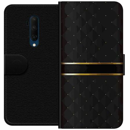 Oneplus 7t Pro Plånboksfodral Golden Stripes