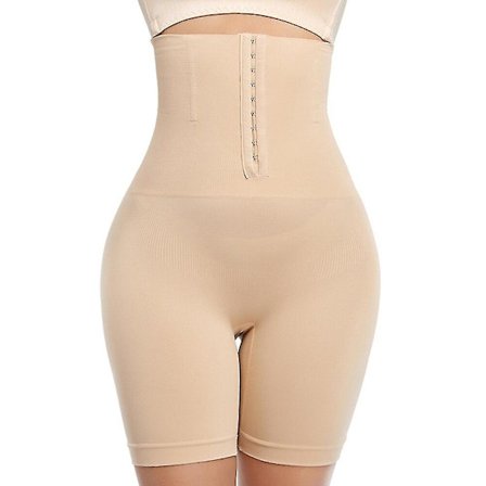 Kvinnor High Waist Body Shapewear Trosor Midja Cincher Slimming Underkläder High Waist Shorts Fajas Trosor Shapers Sport Fitness,5 Points Gul