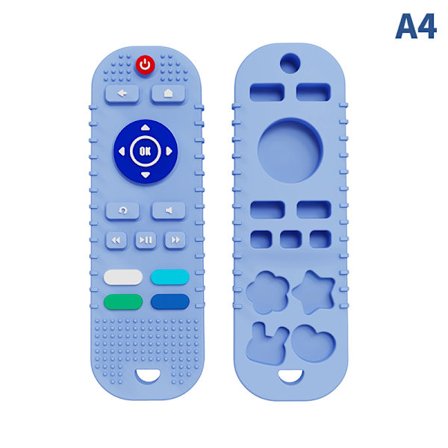 1st silikon baby ing leksaker fjärrkontroll för bebisar 6-12 månader A1