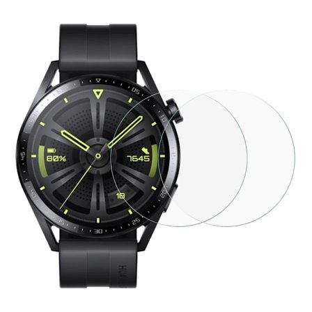 2Pcs Huawei Watch GT 3 (46mm) HD klar skærmbeskytter i hærdet glas