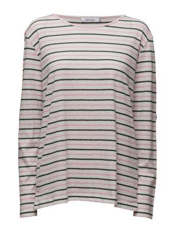 Nobel Ls Stripe 3173 T-shirts & Tops Long-sleeved Grå Samsøe Samsøe