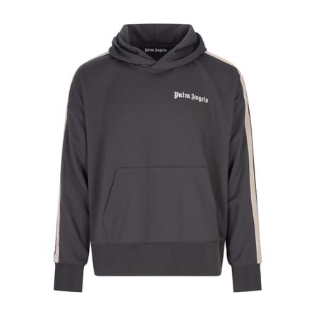 Palm Angels Hoodies , Grijs , Heren , Maat: L