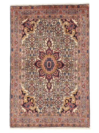 Bidjar Rug Rug 103X157 Brown/Dark Red Wool, Persia/Iran