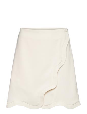 Yassim Hw Skirt - Celeb Kort Nederdel Hvid YAS