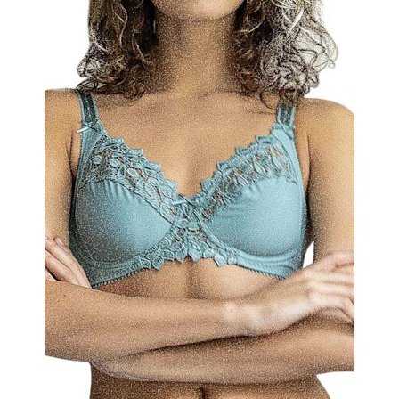 Icke vadderad BH med bygel med hel kupa för kvinnor