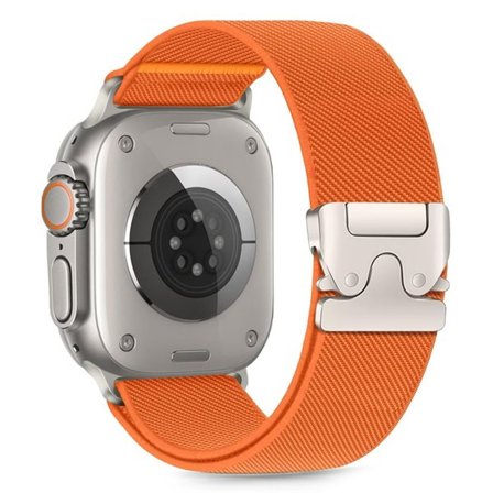 Tech-Protect nylonlås til Apple-ur 44/45/46/49mm - Orange