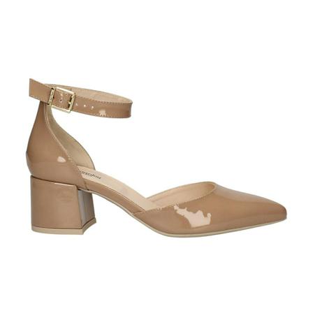 Nerogiardini E012021Depe22 Sandaler with heel beige, Dam, Dam, Storlek: 36 EU