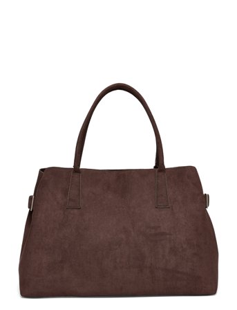 Gina Tricot Large Tote Bag - Brown - ONE SIZE