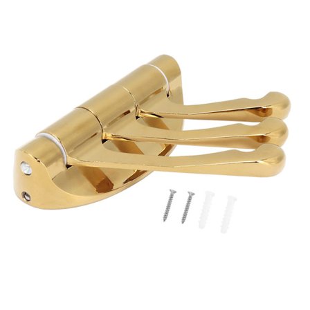 Klædeholder Væghængt 180 Graders Foldbar Klædeholder til Hjem Bad Soveværelse Guld