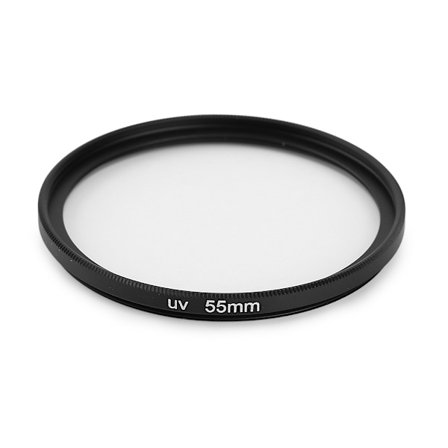 55 mm UV Ultra Violet Filter Glas Linse Beskytter til Canon Sony Nikon Pentax