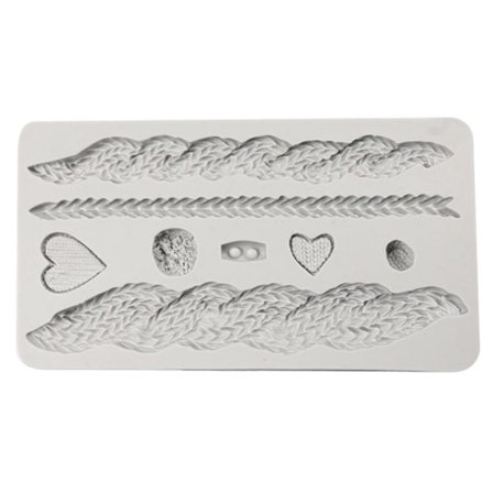 Kage Chokolade Blonde Hegn Dekoration Fleksibel Håndlavet Diy Candl