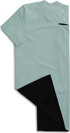 On Women's Performance-Tee Women Short sleeved fitness sweater Blue L