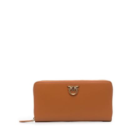 Pinko, Wallets ; Cardholders Brązowy, Kobieta, Rozmiar: ONE Size