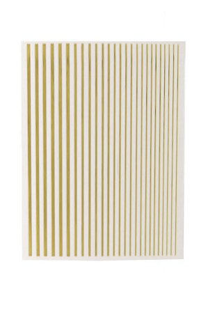 Nailster Nail Art Line Sticker Guld, Makeup, Nail Art, Nail Stickers