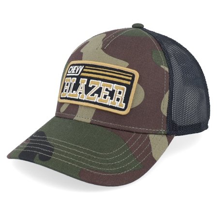 American Needle - Camo trucker Kasket - Chevrolet Twill Valin Patch Camo Trucker @ Hatstore