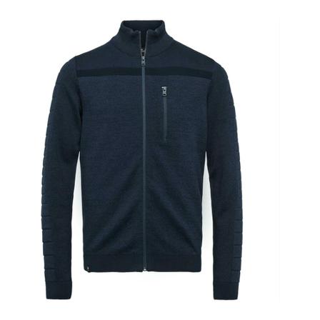 Vanguard Vest zip-trough , Blauw , Heren , Maat: M Vesten