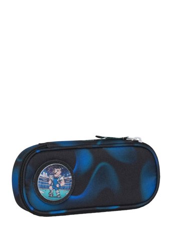 Beckmann Norway Oval Pencil Case, Magic League - Black - 0.9 L
