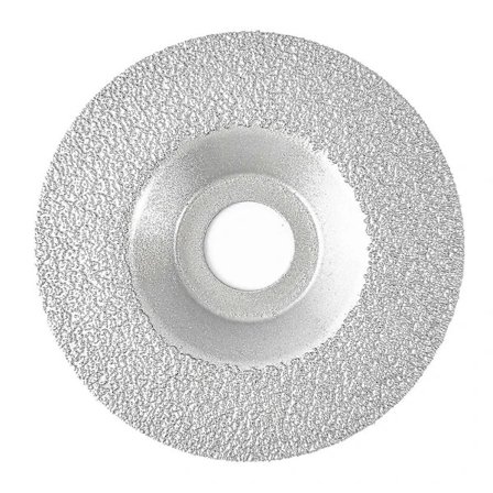 Loddet Diamantslipeskive Slipestein På Granitt, Marmor, Keramikk, Fliser, Porselen, Naturstein, Murverk, For 16mm Tørr Aksel, Koblet Til Vinkel