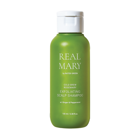 Rated Green Cold Brew Rosemary Exfoliating Scalp Shampoo, 100 ml