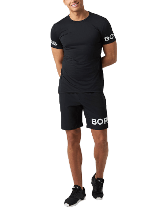 Björn Borg Sport T-Shirt Underkläder Herr Svart XXL