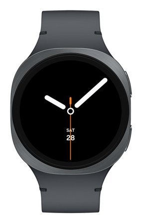 Samsung Galaxy Watch8 40mm eSim (graphite) Smartklokke, GPS, LTE, IP68, Galaxy AI