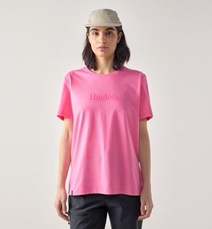 Haglöfs Outsiders Tee Women Lantana Pink - Dam - XS