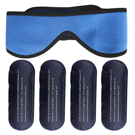 Kæbeispakning til kæben - Koldterapi til lindring af smerter i hage og kæbe Grey