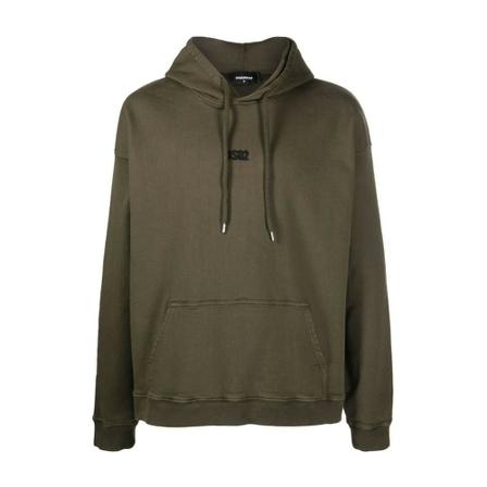 Dsquared2 Hoodies , Groen , Heren , Maat: S