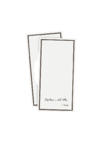 ERNST Servett "Lycka" Kökstextil Vit 10x20