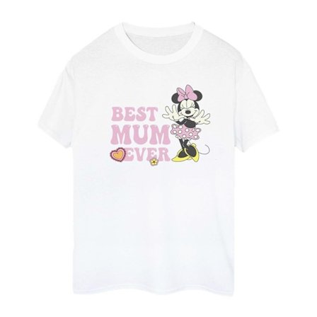 Disney Dam/Damer Bästa Mamma Någonsin Bomull Boyfriend T-shirt XXL