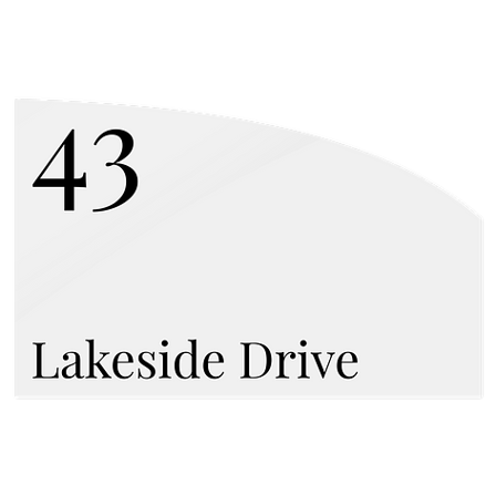 Personalised house signs - Perspex signs - Design online - Signomatic.com.au