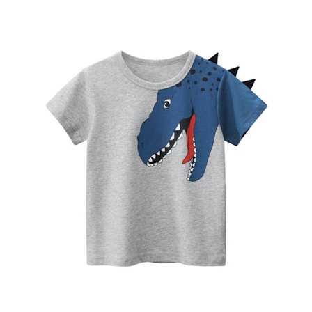 Toddlers and Baby Boys'Tee Playwear grå (1-pack)