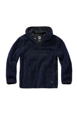 Pulover Brandit Teddyfleece Worker bleumarin XL