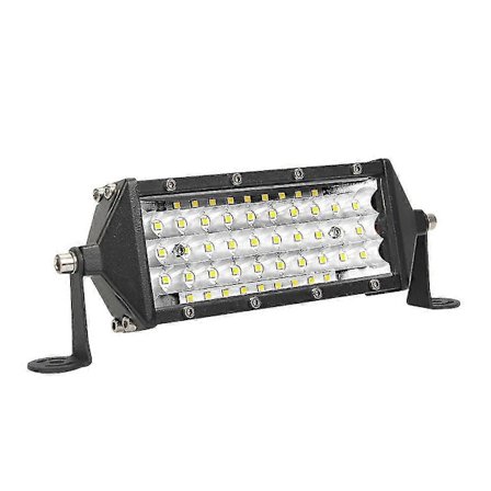 9 tommers arbeidslys, bil LED-bar Offroad Spot Flood 9-30v 6000k 54w for lastebil Niva Suv 4wd Barra Head