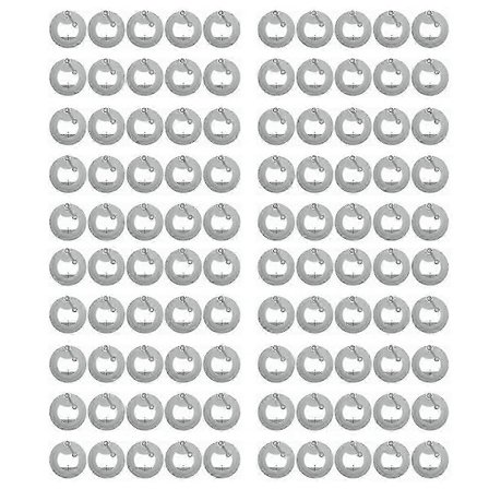 100 kpl NFC Ntag213 NFC -tarra 13,56 MHz ISO14443A 213 -tarra universaali tarra KAIKILLE NFC-yhteensopiville puhelimille