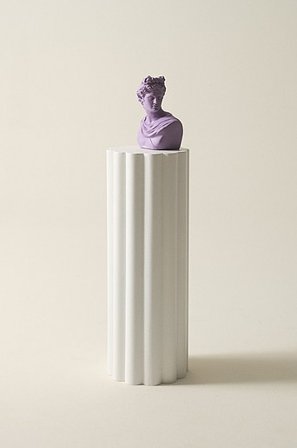 Jotex - Piëdestal Wit Wit - CHANTESSE - Koop Sidetables & bijzettafels bij Jotex