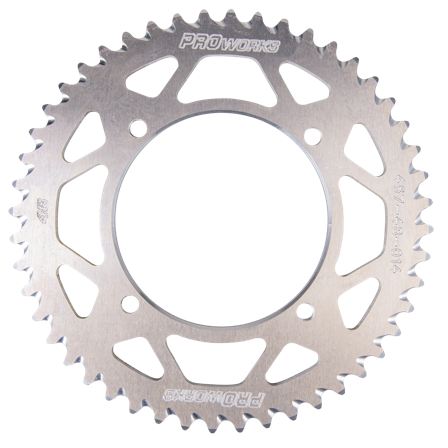 Zadní Rozeta Proworks Aluminium Stříbrná - Kawasaki KX 112 2022-2024