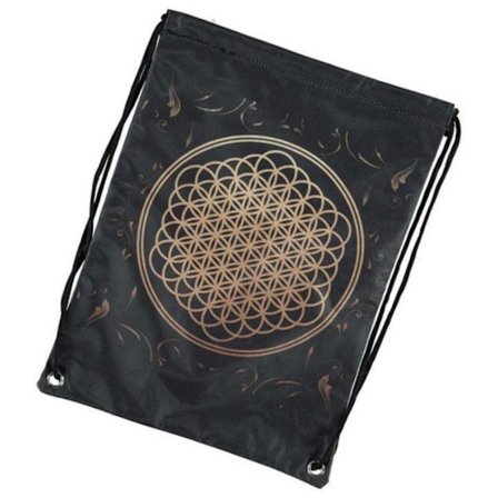 Rock Sax Bring Me The Horizon Flower Of Life Dragsnöre Väska En