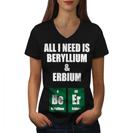 Beer Kemi Funy Geek Women T-shirt