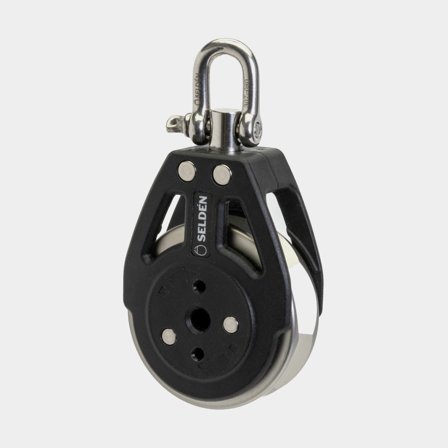 BLOCK, ARB45 SINGLE, AL SHEAVE (404-360-51)