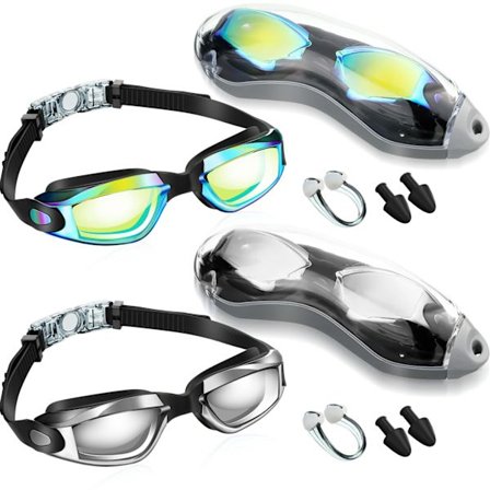 2-delade simglasögon med polariserande linser, inga läckage