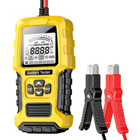 12/24V bly-syra batteritestare motorcykel och bil batterianalysator batteriets inre resistans testare kapacitetsmätare