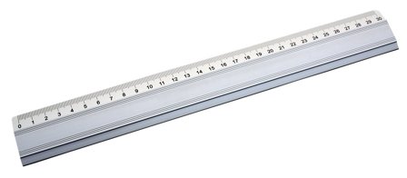 Lineal i aluminium - 30 cm