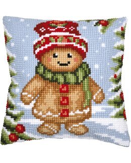 Broderipakke Pute Pepperkake - Vervaco