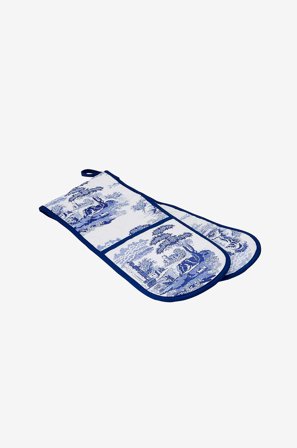 Pimpernel - Ovnhandske dobbelt Blue Italian - Blå - Grydelapper - Fra Homeroom